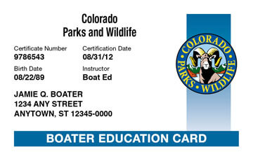 Colorado Parks & Wildlife - Boat Registration