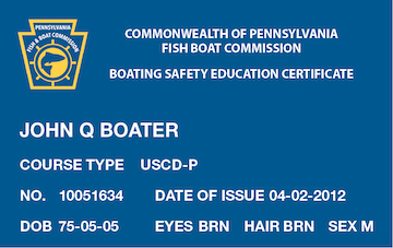 Get your Pennsylvania Boating License & Safety Course