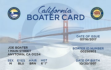 California Boater Card