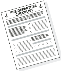 a pre-departure checklist PDF