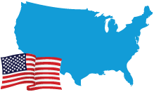 Map of the United States