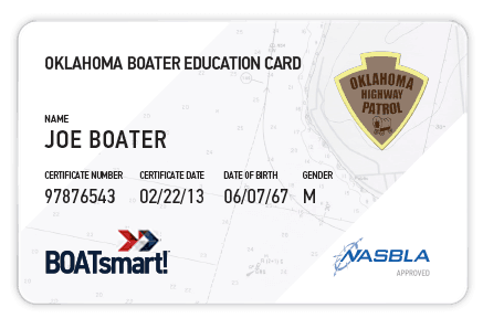 Oklahoma boater card