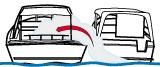 Les émissions d’un autre bateau