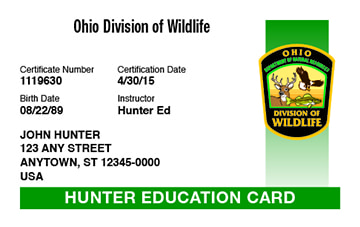 FISHING LICENSE CARD (Plastic Coat It) Template