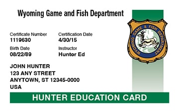 wyoming game and fish license