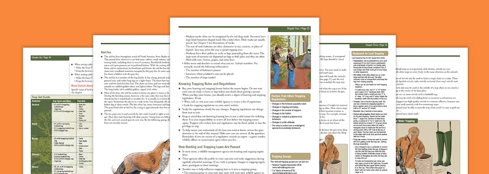 Pages from a Trapper Safety Handbook