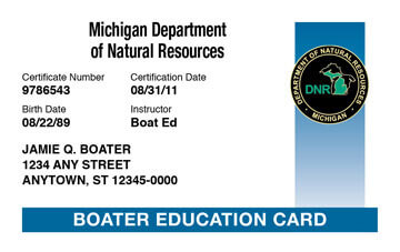 Boating Safety Certificate