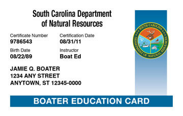Boater Education Certificate